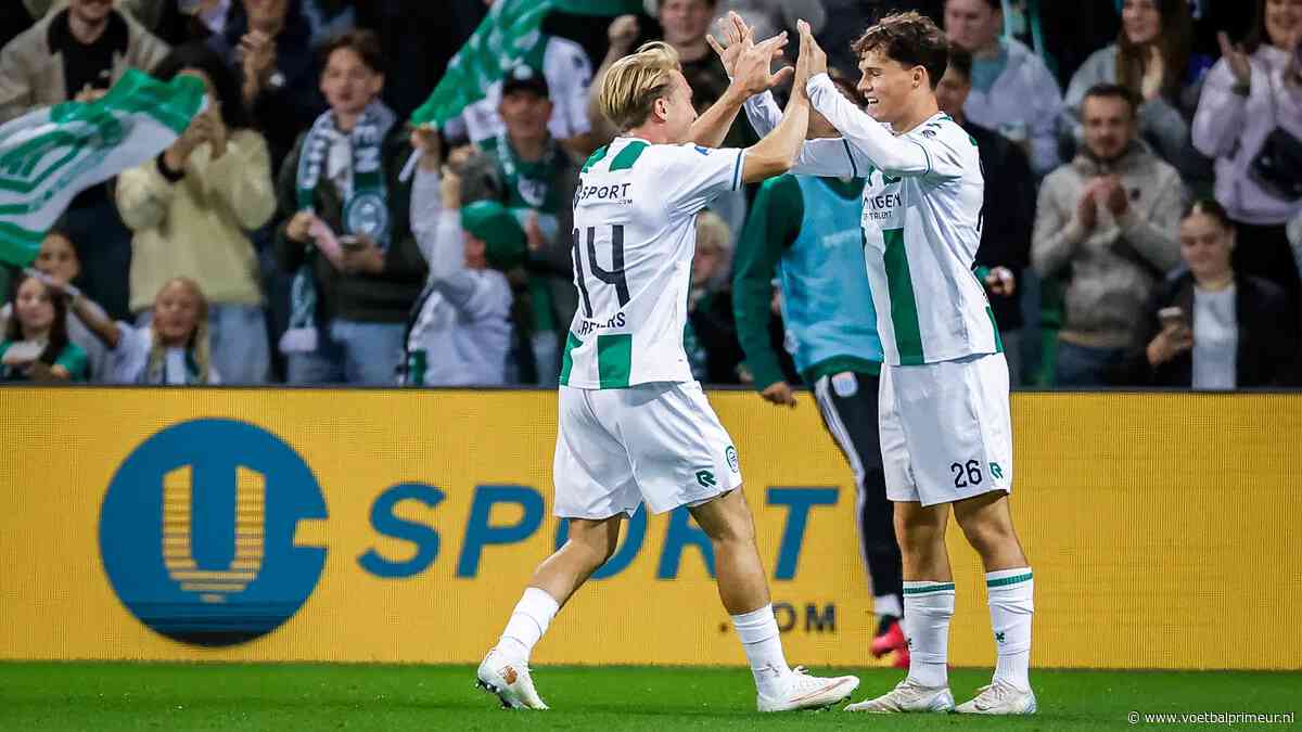 Belangrijke Van der Werff gidst Groningen naar zege, Hateboer maakt rentree