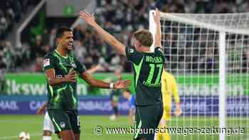 Kurz gestottert, dann durchgezündet: So war der VfL Wolfsburg gegen Darmstadt drauf