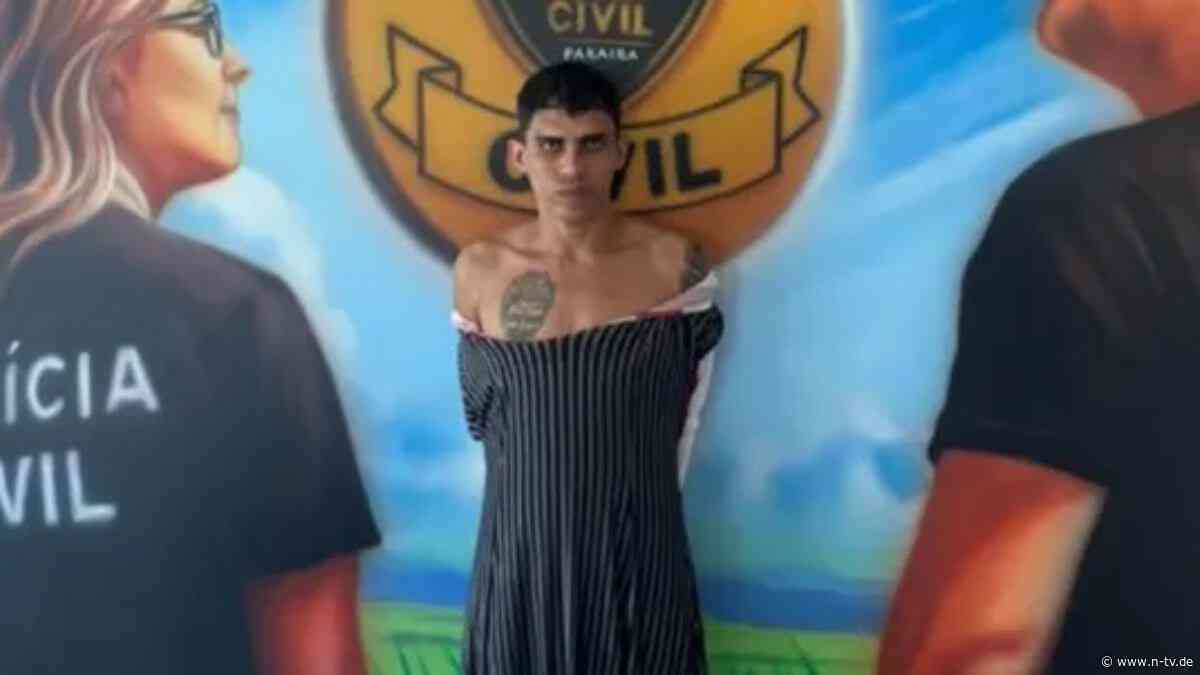 Rund 80 Morde gestanden: Polizei in Brasilien fasst als Frau verkleideten Serienkiller
