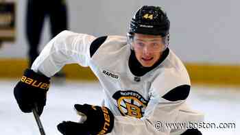 James Hagens’s start with Bruins is on one of youngest lines in NHL