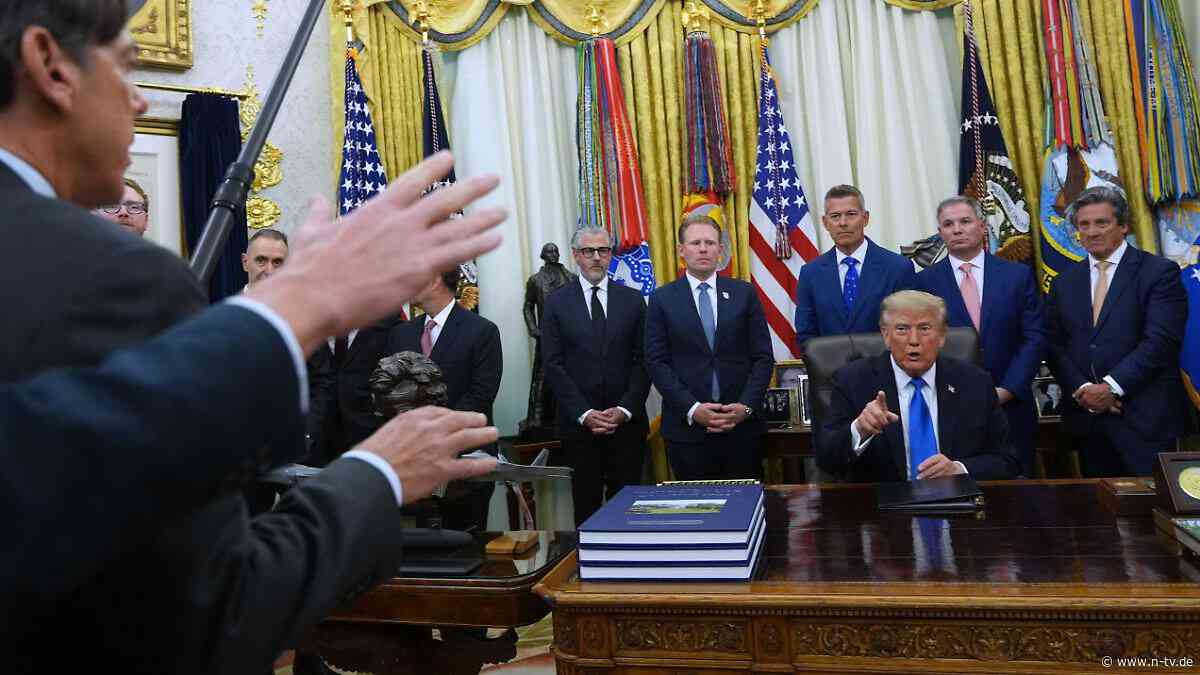 Auch MS NOW und Politico raus : Trump verbietet CNN Zugang zum Weißen Haus