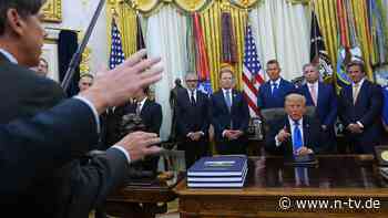 Auch MS NOW und Politico raus : Trump verbietet CNN Zugang zum Weißen Haus
