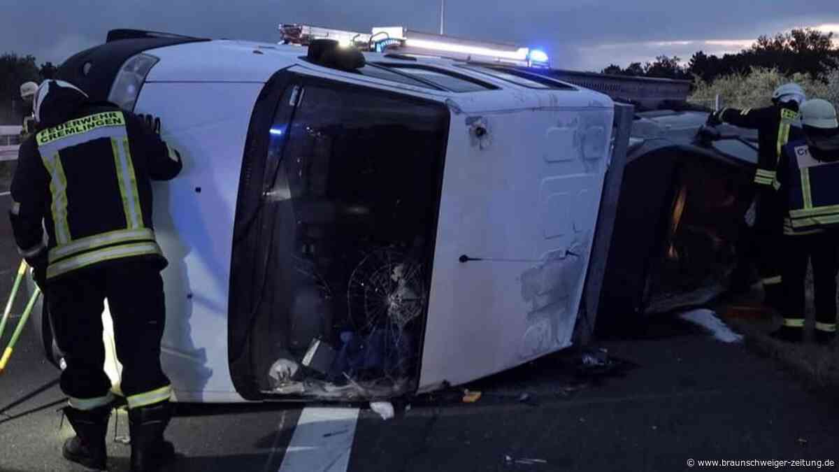 Sperrungen und Stau: Gleich drei Unfälle auf A39 bei Cremlingen
