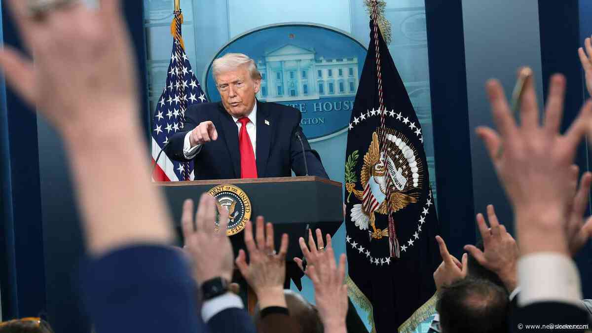 Trump wil CNN en andere grote media uit Witte Huis weren