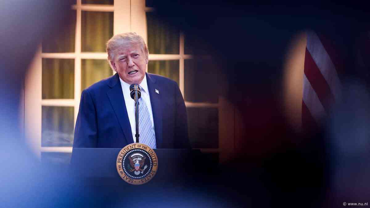 Trump kondigt aan grote media, waaronder CNN, uit het Witte Huis te weren