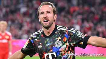 Harry Kane smashes ANOTHER record as Bayern Munich star scores 100th Bundesliga goal - 31 GAMES faster than previous holder