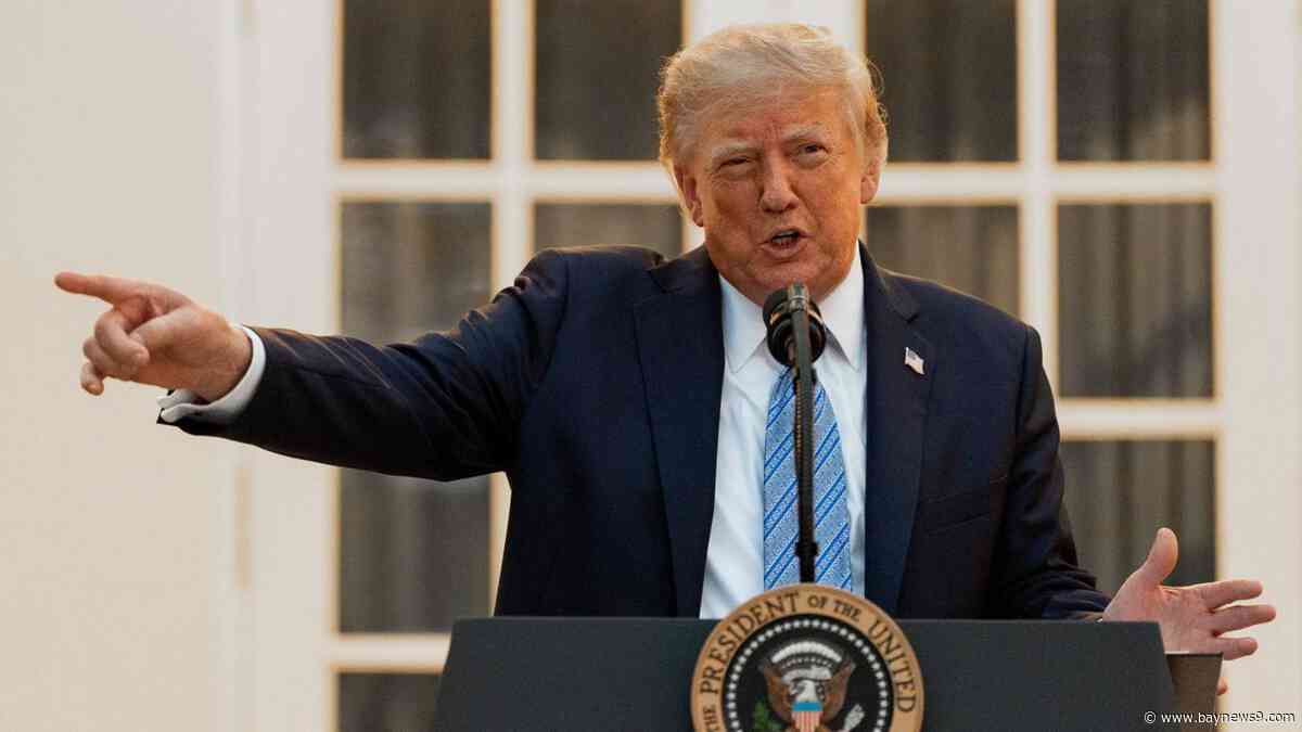 Trump says he is banning CNN, Politico and MS NOW from White House