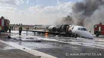 Pilots accused of being drunk as private jet explodes during Libya crash-landing