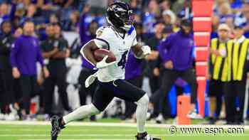 Ravens' Flowers doubtful to play vs. Saints; Madubuike out