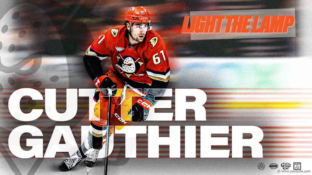 Cutter Gauthier | Training Camp x Ducks Stream