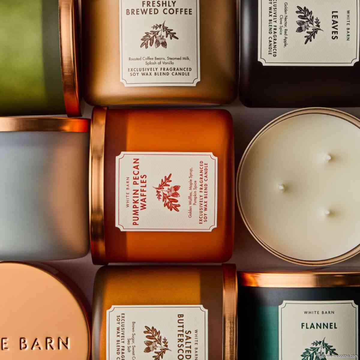 Bath & Body Works Fall 3-Wick Candles Are Back on Sale for $14