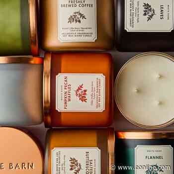 Bath & Body Works Fall 3-Wick Candles Are Back on Sale for $14