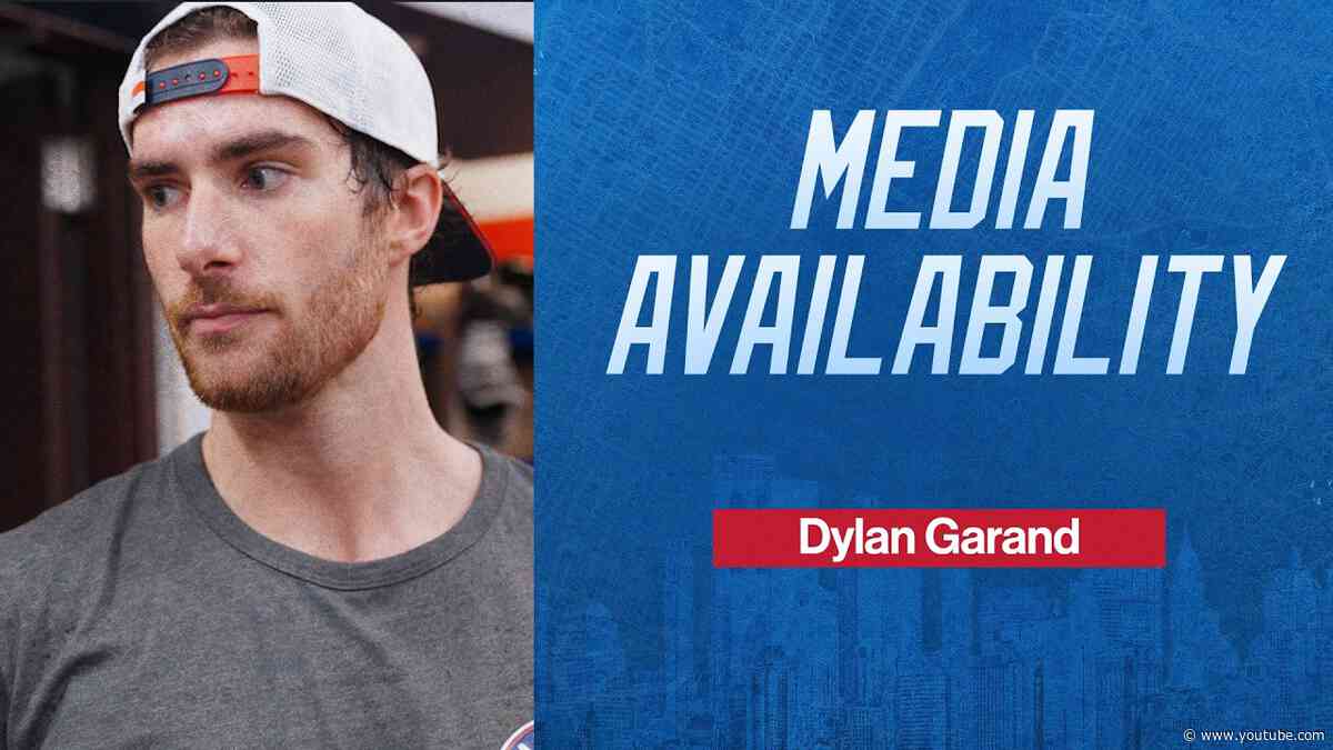 NYR Training Camp: Dylan Garand Media Availability | September 17, 2026