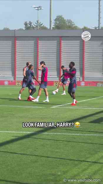 Michael channels his inner Harry Kane 😂🌀