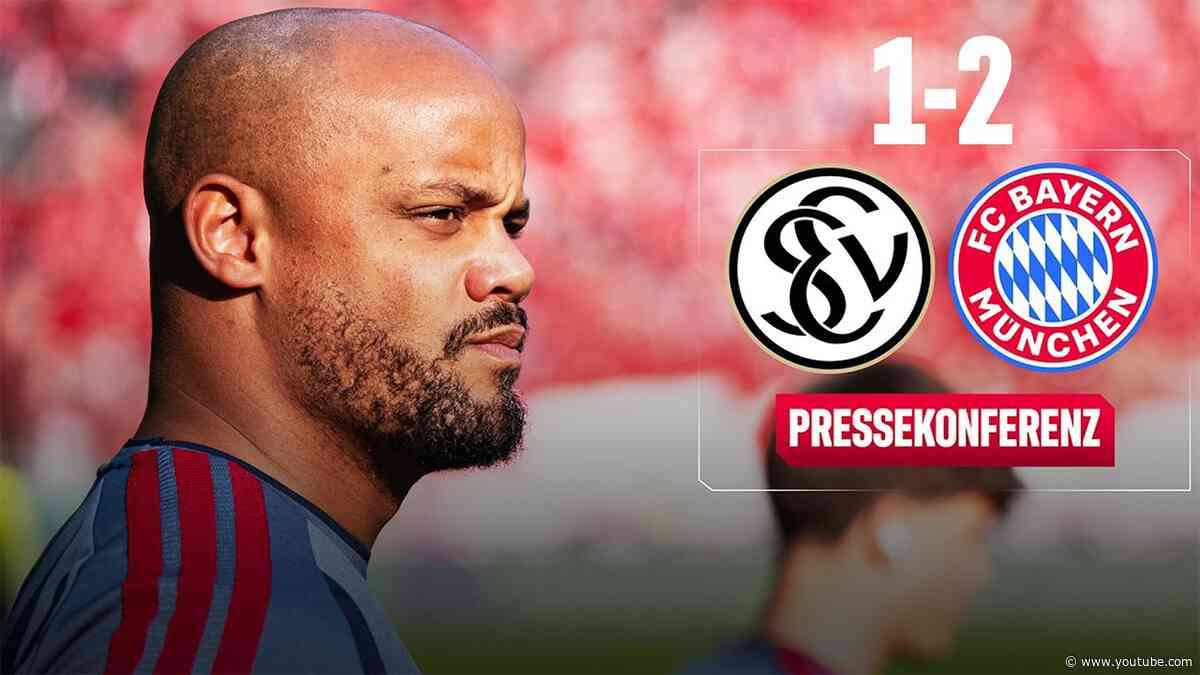 Pressekonferenz nach SV Elversberg - FC Bayern | 3. Spieltag Bundesliga
