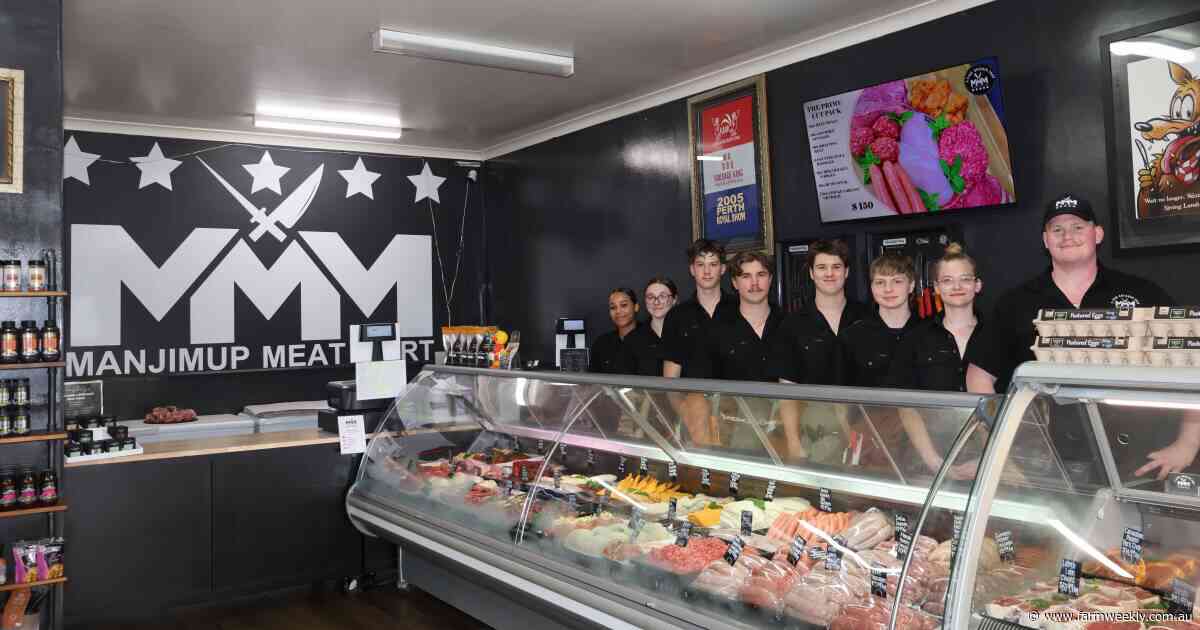 'It's in my DNA': Cooper is one of the youngest qualified butchers in Australia