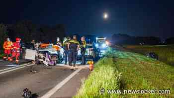 Drie zwaargewonden bij hevig ongeluk bij Sint Annen: bestuurder ruim 40 minuten bekneld in auto