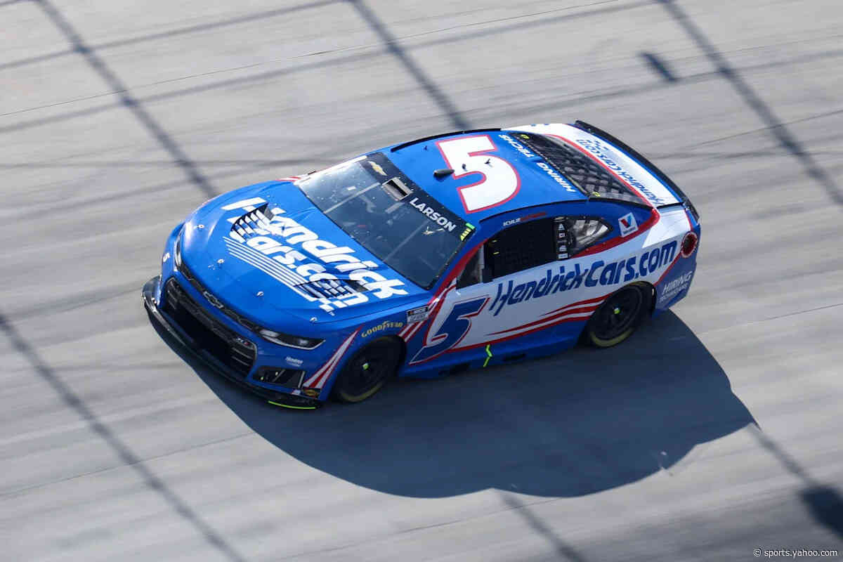 Larson on Bristol Pole After Weather Cancels NASCAR Cup Qualifying