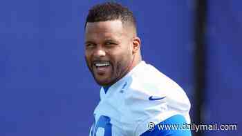 Returning Rams hero Aaron Donald set for NFL comeback against Giants... but Puka Nacua gives LA huge injury scare