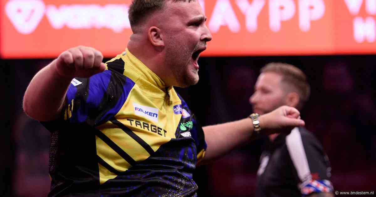 Luke Littler hekelt Nederlandse dartsfans na winst op Danny Noppert: ‘Moest ze van repliek dienen’