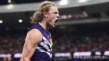 Freo storm into grand final after SCG thriller, but star of the show calls his goal ‘a fluke’