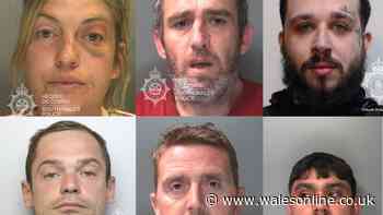 The faces of the 29 people most wanted by police in Wales right now