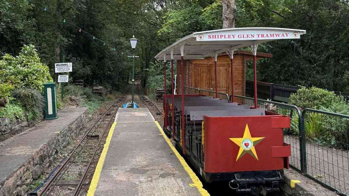 Perfect Yorkshire family day out with a historic tram ride and a beautiful village just a short walk away