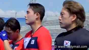 South Korea hockey players left 'bewildered' by incredible national anthem blunder as organizers offer groveling apology