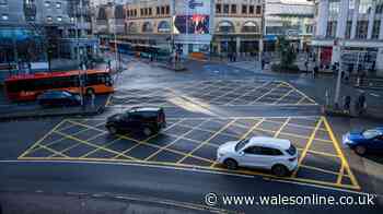 The Cardiff yellow box junctions where drivers are most likely to be fined