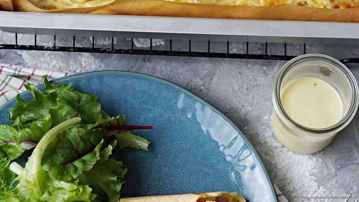 Einfach für den Feierabend: Zwiebelkuchen mit Mürbeteig