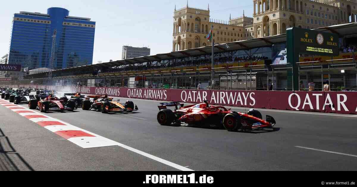 Live im TV und Stream: Alle Infos zur Übertragung der Formel 1 in Baku