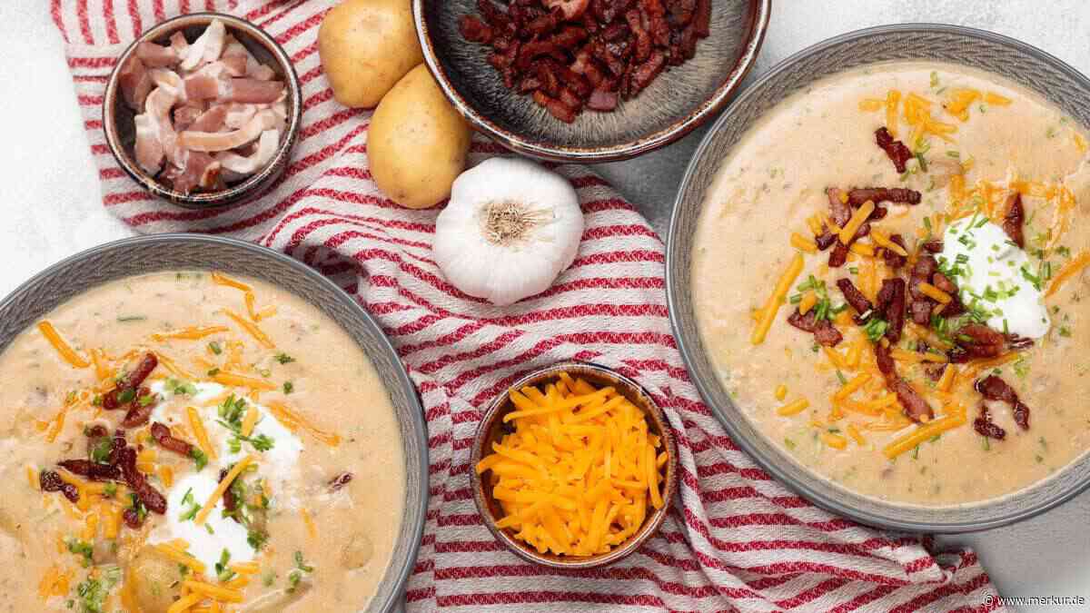 Perfekt für kühle Herbstabende: Kartoffelsuppe mit Käse bringt Gemütlichkeit auf den Tisch