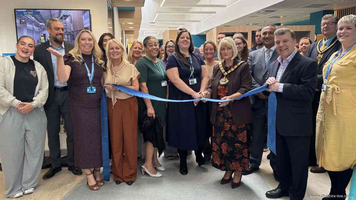 New NHS health and education hub opens in Cheshire town
