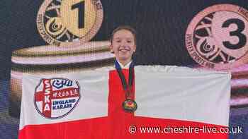 Meet Cheshire's karate kid - a world champion at the age of 10