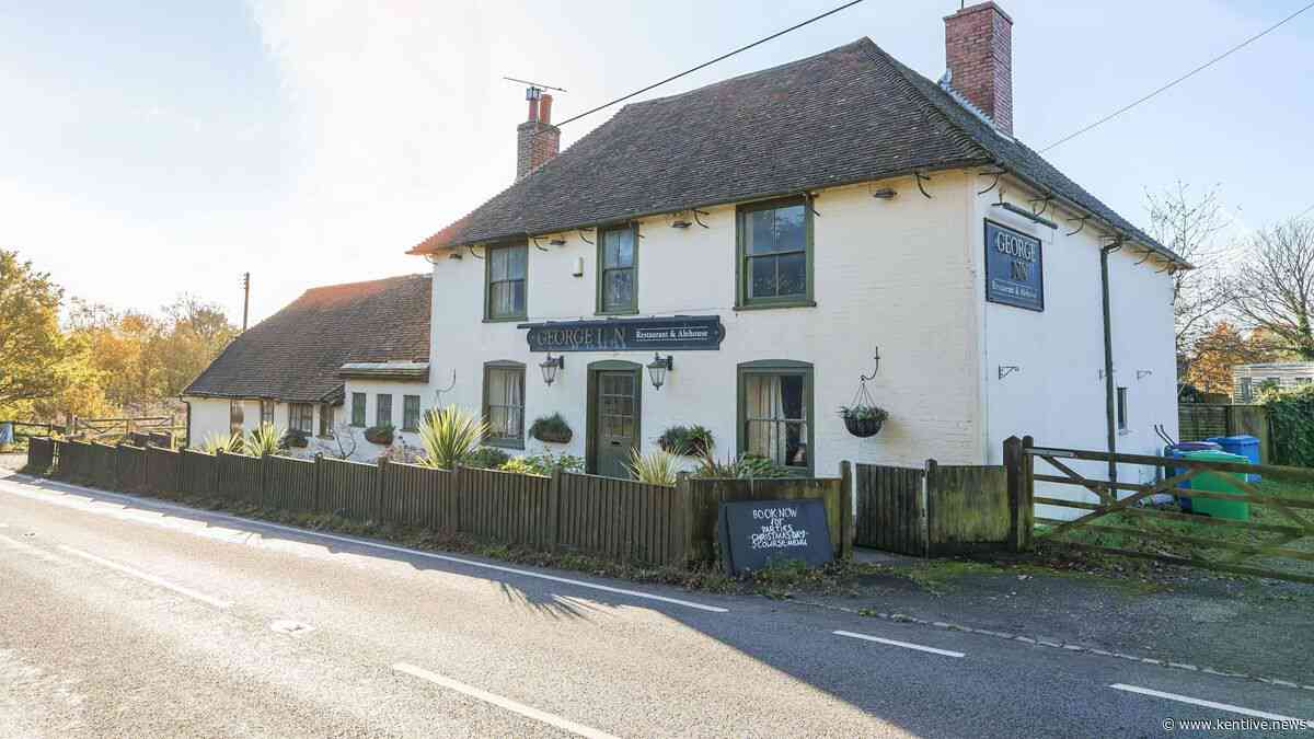 Kent pub 'haunted' by 18th century ghost up for auction