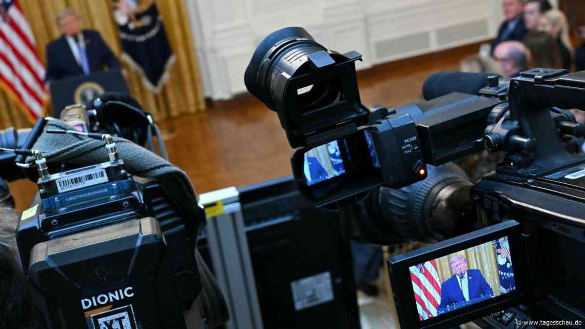 Trump will CNN und andere Medien aus dem Weißen Haus verbannen