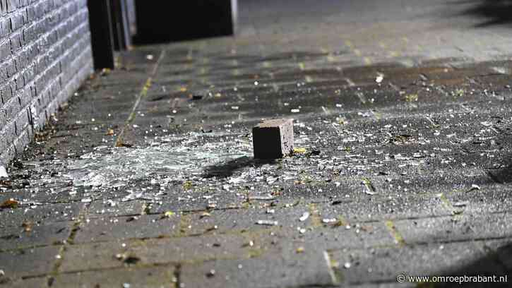 Vandalen teisteren wijk Breda: ruit huis ingegooid, auto en dixi uitgebrand