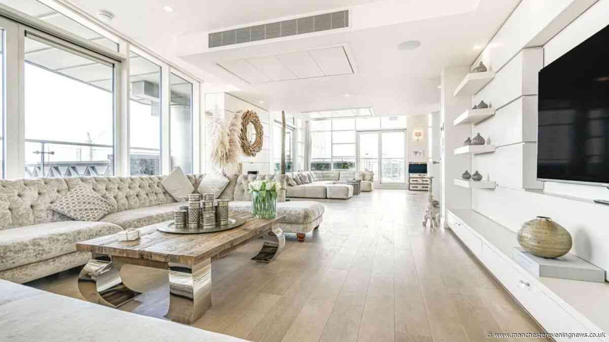 Inside the swanky Spinningfields penthouse with a 'secret' James Bond-style office and private terrace