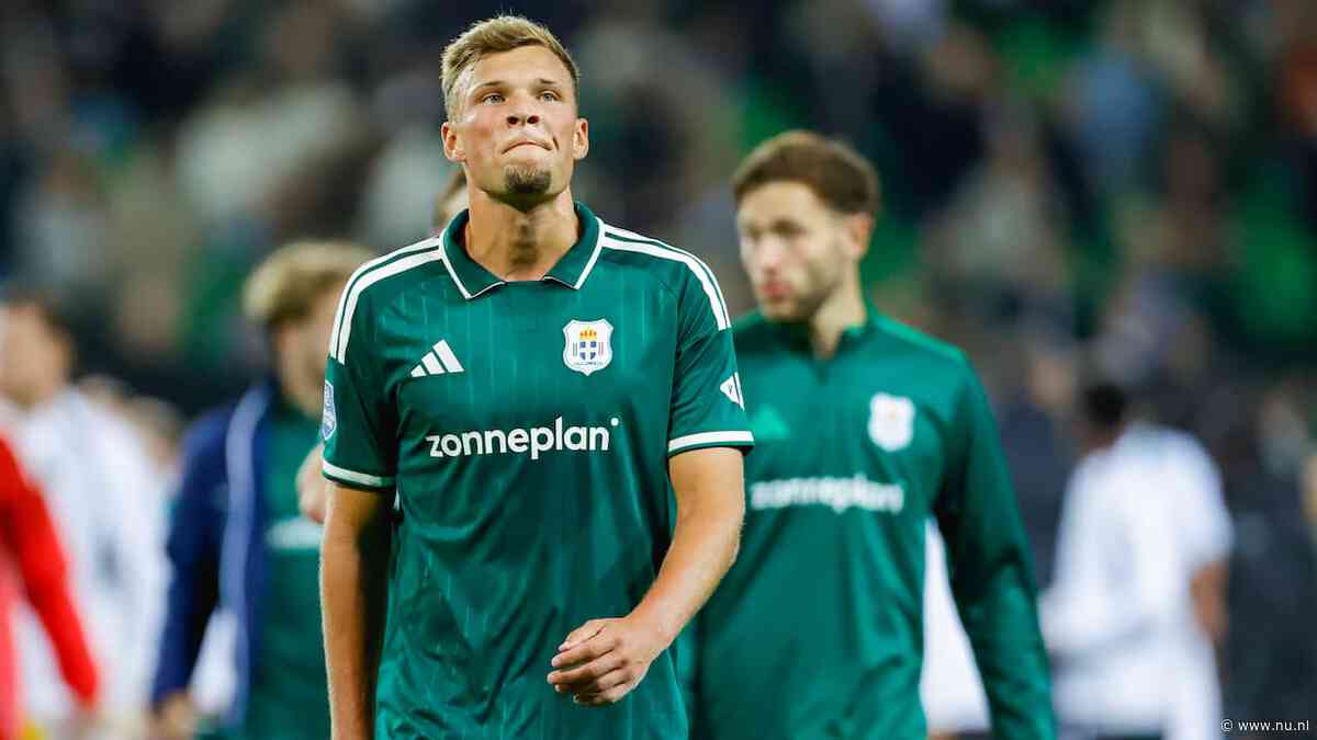 Spelersbus PEC Zwolle opgewacht na nieuwe nederlaag bij FC Groningen