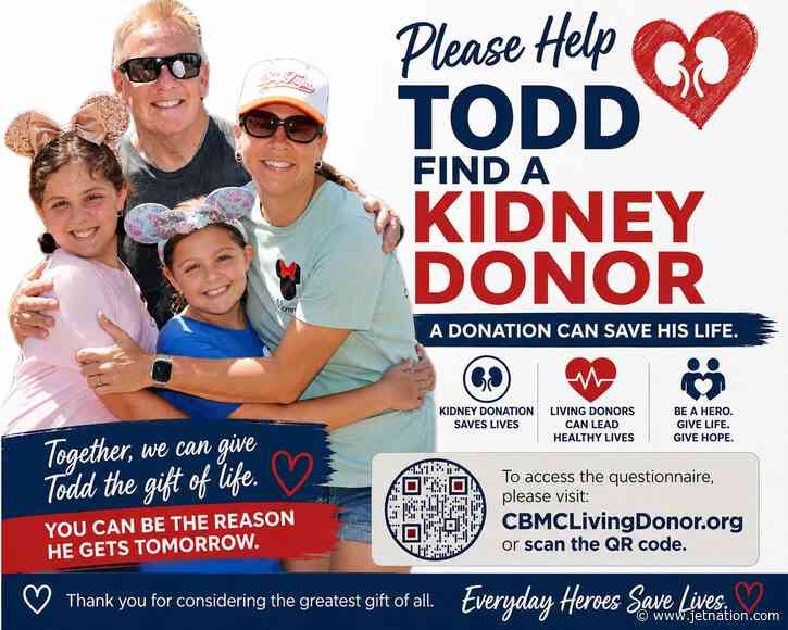 Please Help a Longtime JetNation Member Find a Kidney Donor