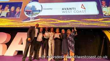 Coventry named station of the year at National Rail Awards