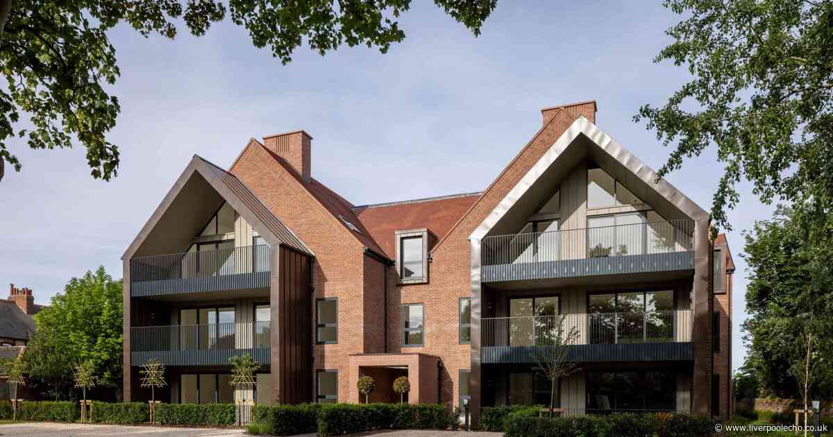 Luxury £1.75m penthouse for sale beside Royal Liverpool Golf Course