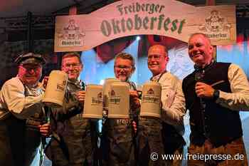 Bierfass-Anstich mit Hindernissen: Freiberger Oktoberfest startet turbulent