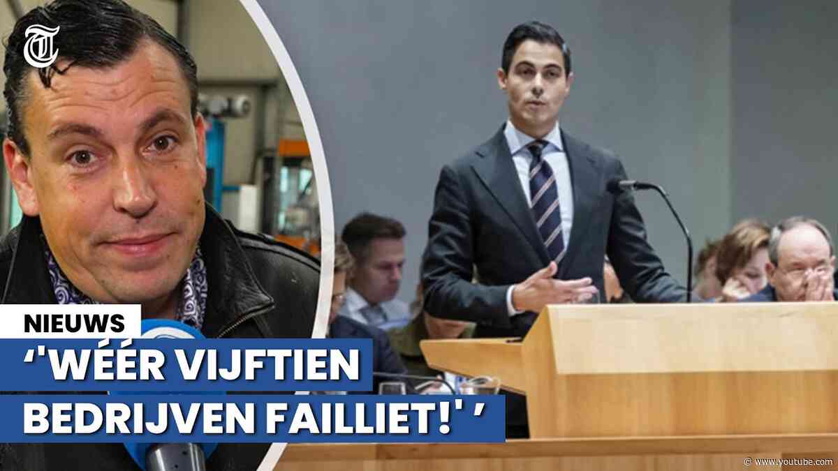 Transportondernemer doet oproep aan Rob Jetten na wéér een brugafsluiting: ‘Het einde is zoek’