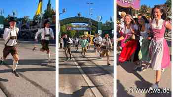 Der Ansturm aufs Oktoberfest 2026: Die ersten Bilder vom „Wiesn-Run“