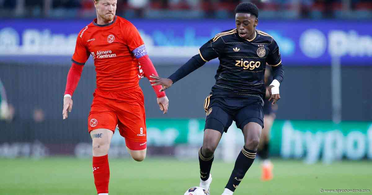 Ajax-talent Abdalla openhartig: 'Zit in moeilijke fase, had er zowel mentaal als fysiek last van'