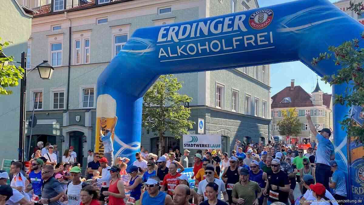 Stadtlauf Erding bricht Rekord: Schon 1500 Anmeldungen – Triathlet als Pacer