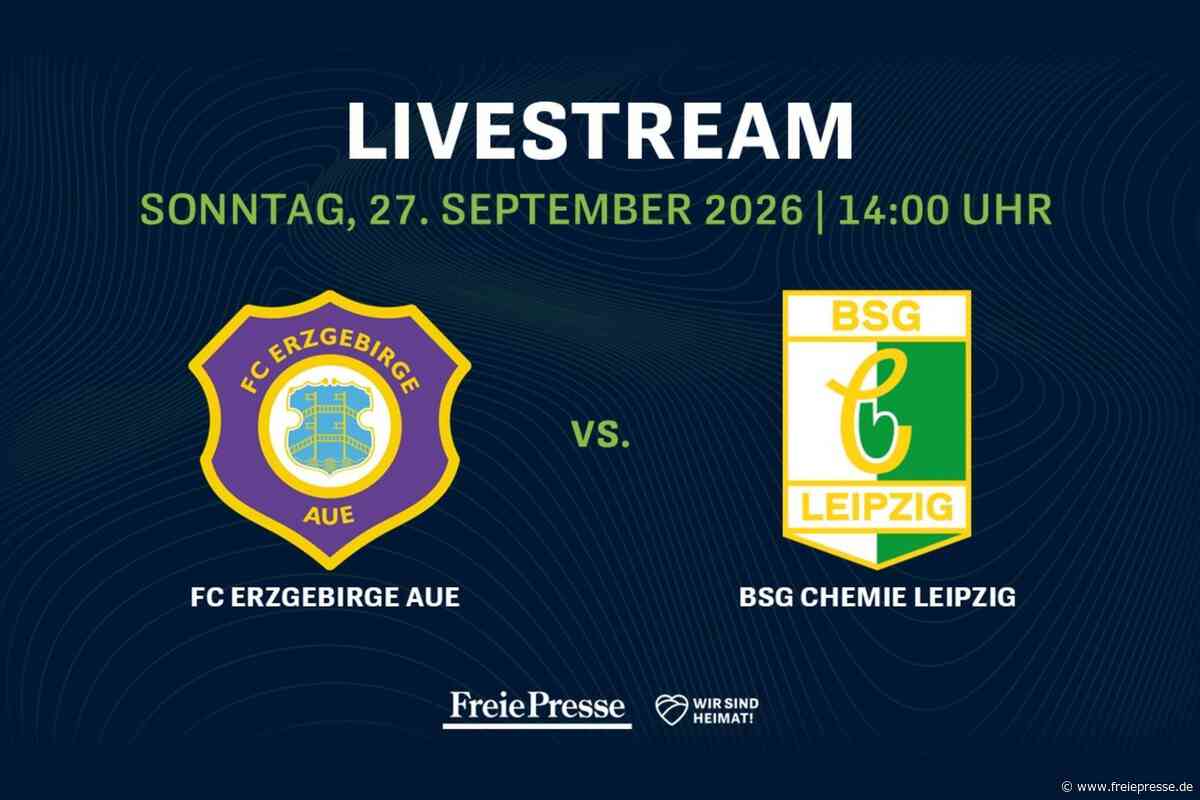 Regionalliga Nordost im Livestream: FC Erzgebirge Aue gegen BSG Chemie Leipzig
