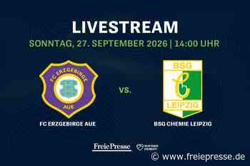 Regionalliga Nordost im Livestream: FC Erzgebirge Aue gegen BSG Chemie Leipzig