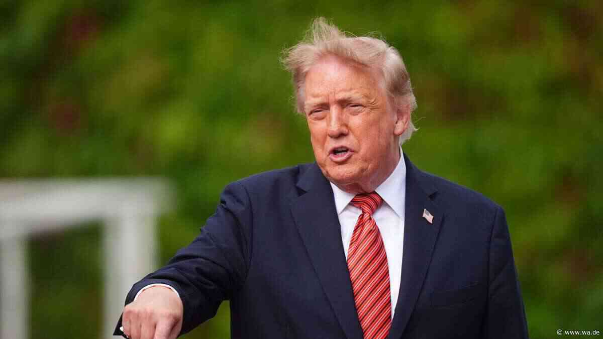 Ukraine-Krieg aktuell: Neue US-Sanktionen – Trump nimmt Putins Umfeld ins Visier